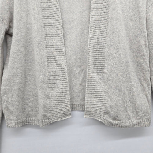 Lord & Taylor Open Front Cardigan Sweater Gray - Size M