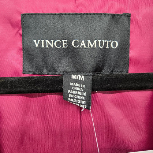 Vince Camuto Hooded Rain Jacket Magenta Pink - Size M