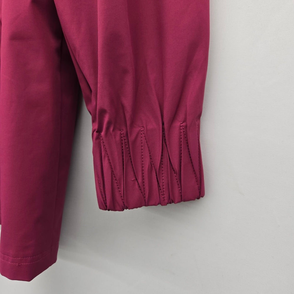 Vince Camuto Hooded Rain Jacket Magenta Pink - Size M
