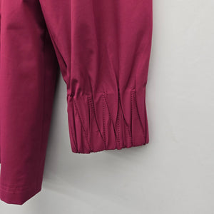 Vince Camuto Hooded Rain Jacket Magenta Pink - Size M