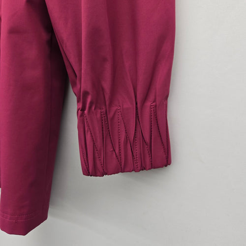 Vince Camuto Hooded Rain Jacket Magenta Pink - Size M