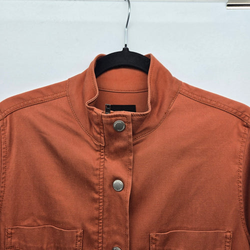 Liverpool Los Angeles Burnt Orange Utility Jacket - Size M