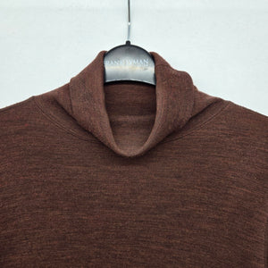 Smartwool Women’s Merino Wool Turtleneck Sweater Brown - Size M