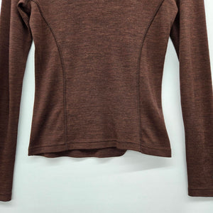 Smartwool Women’s Merino Wool Turtleneck Sweater Brown - Size M