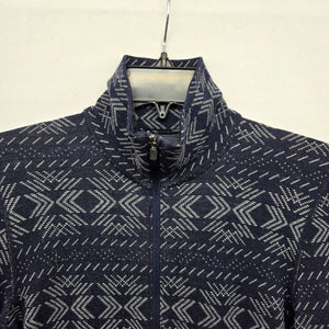 Icebreaker Merino 260 Women’s Wool Quarter Zip Base Layer Navy - Size S