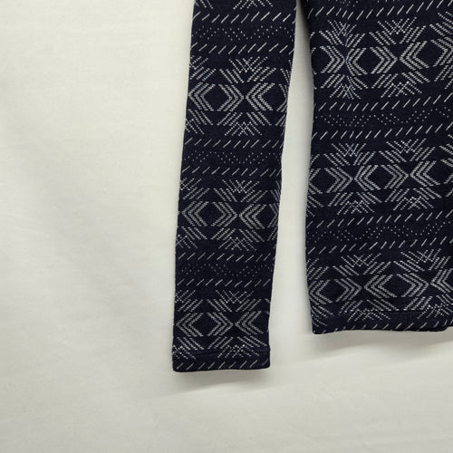 Icebreaker Merino 260 Women’s Wool Quarter Zip Base Layer Navy - Size S