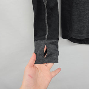 Icebreaker Merino 260 Zone Women’s Quarter Zip Base Layer Gray - Size M