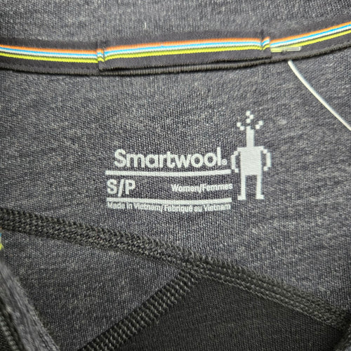 Smartwool Women’s Colorblock Quarter Zip Base Layer - Size S