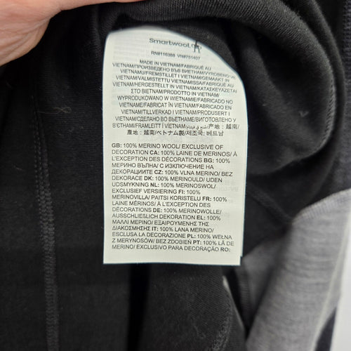 Smartwool Women’s Colorblock Quarter Zip Base Layer - Size S