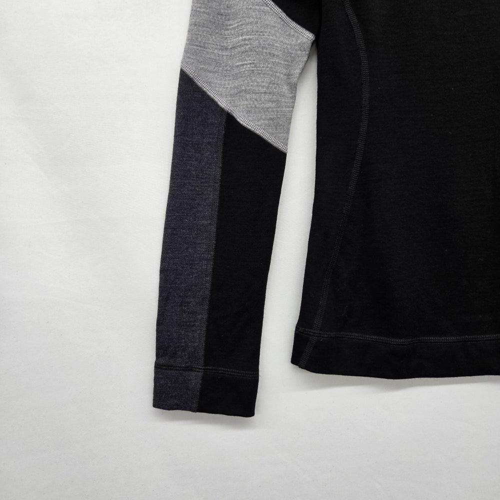 Smartwool Women’s Colorblock Quarter Zip Base Layer - Size S