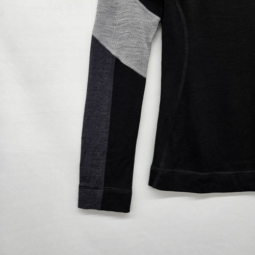 Smartwool Women’s Colorblock Quarter Zip Base Layer - Size S