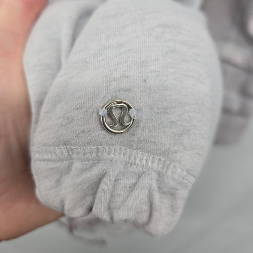 Lululemon Gratitude Wrap Jacket Heathered Light Grey Size M