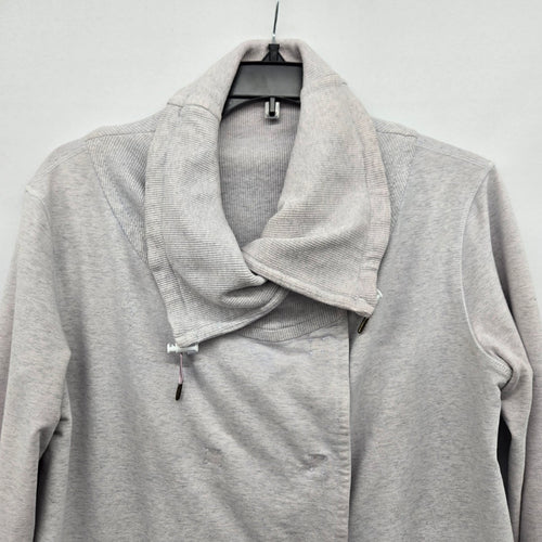 Lululemon Gratitude Wrap Jacket Heathered Light Grey Size M