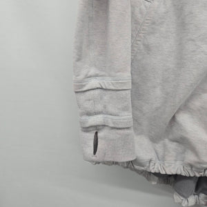 Lululemon Gratitude Wrap Jacket Heathered Light Grey Size M