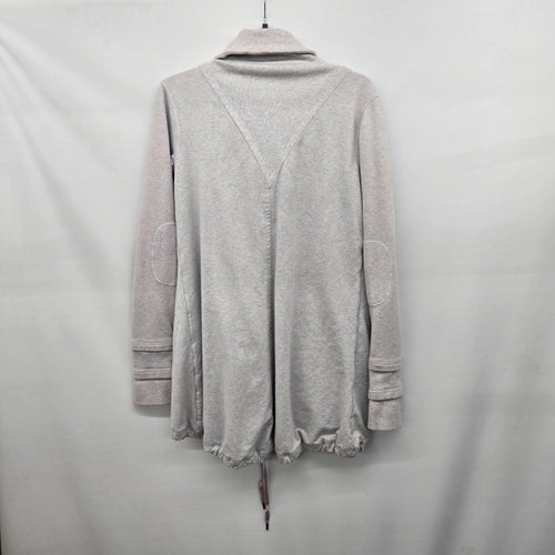 Lululemon Gratitude Wrap Jacket Heathered Light Grey Size M