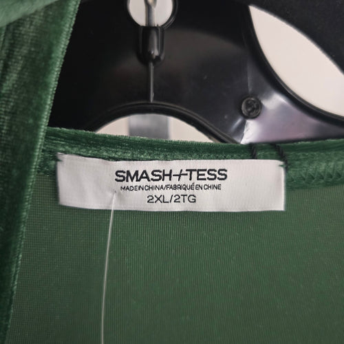 Smash + Tess Very Velvet Jumpsuit Winter Green  Collab Edition - Size 2XL NWT