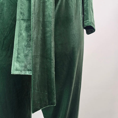Smash + Tess Very Velvet Jumpsuit Winter Green  Collab Edition - Size 2XL NWT