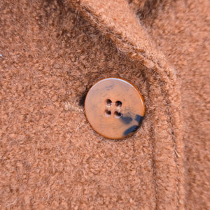Eric Alexandre Rust Wool Belted Coatigan Jacket - Size S