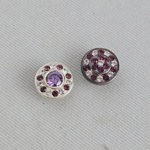 Kameleon 925 Sterling Silver Interchangeable Snap Flower Pendant Necklace