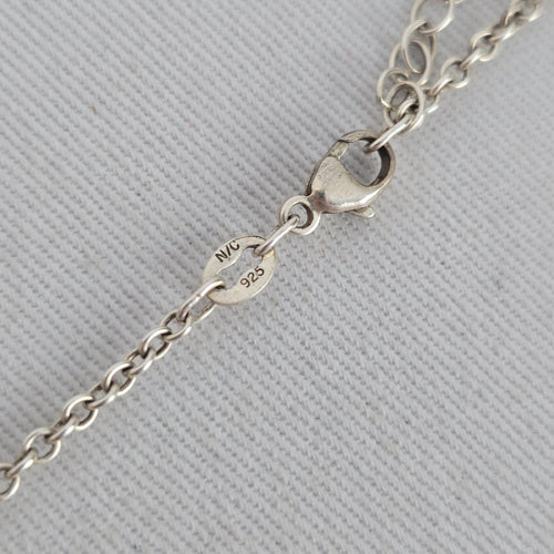 Kameleon 925 Sterling Silver Interchangeable Snap Flower Pendant Necklace