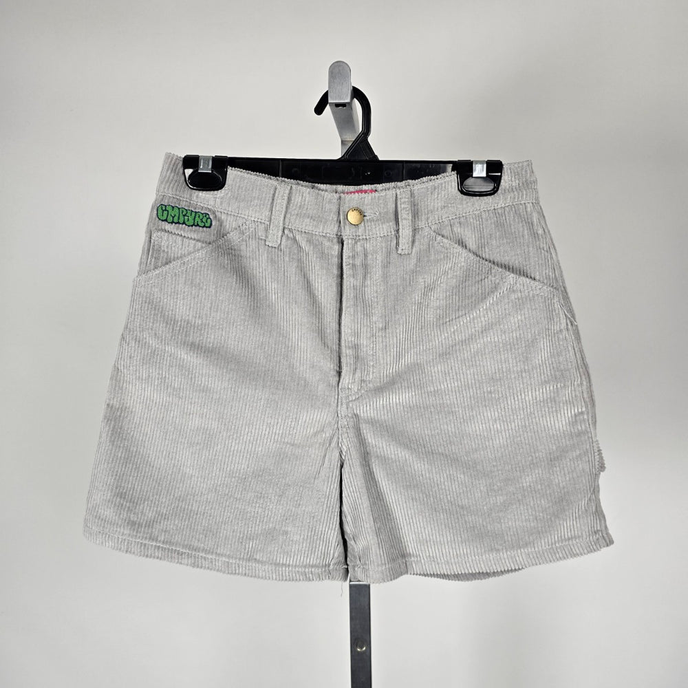 Empyre Gray Corduroy Cargo Shorts Size M
