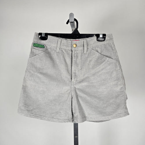 Empyre Gray Corduroy Cargo Shorts Size M
