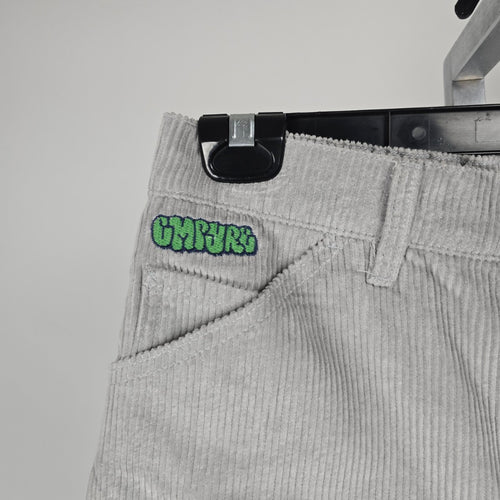 Empyre Gray Corduroy Cargo Shorts Size M