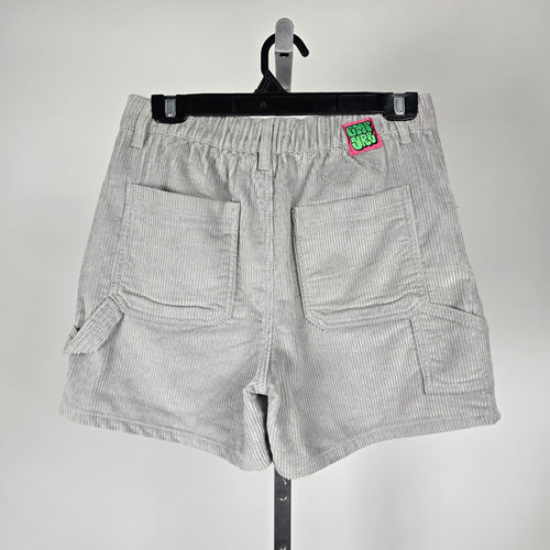 Empyre Gray Corduroy Cargo Shorts Size M