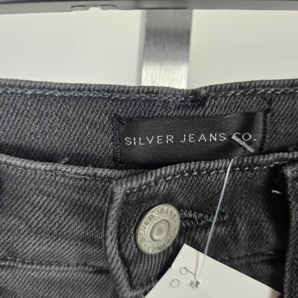 Silver Jeans Co. High Rise Black Denim Shorts - Size 26