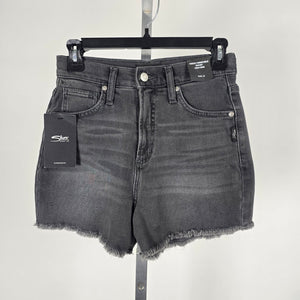 Silver Jeans Co. High Rise Black Denim Shorts - Size 26