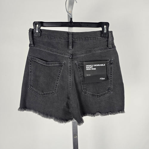 Silver Jeans Co. High Rise Black Denim Shorts - Size 26