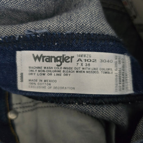 Vintage Wrangler Cowboy Cut High Rise Distressed Denim Cutoff Shorts – Size 7