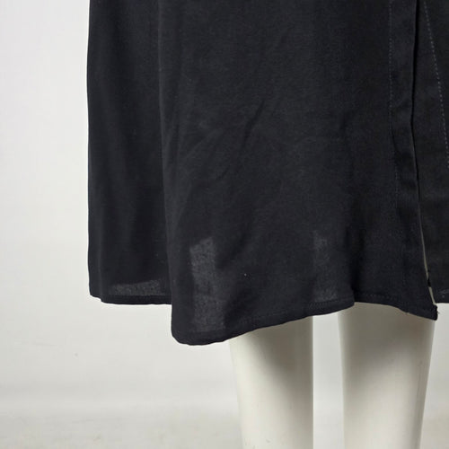 SOYACONCEPT Black Button Front Long Sleeve Shirt Dress  Size M