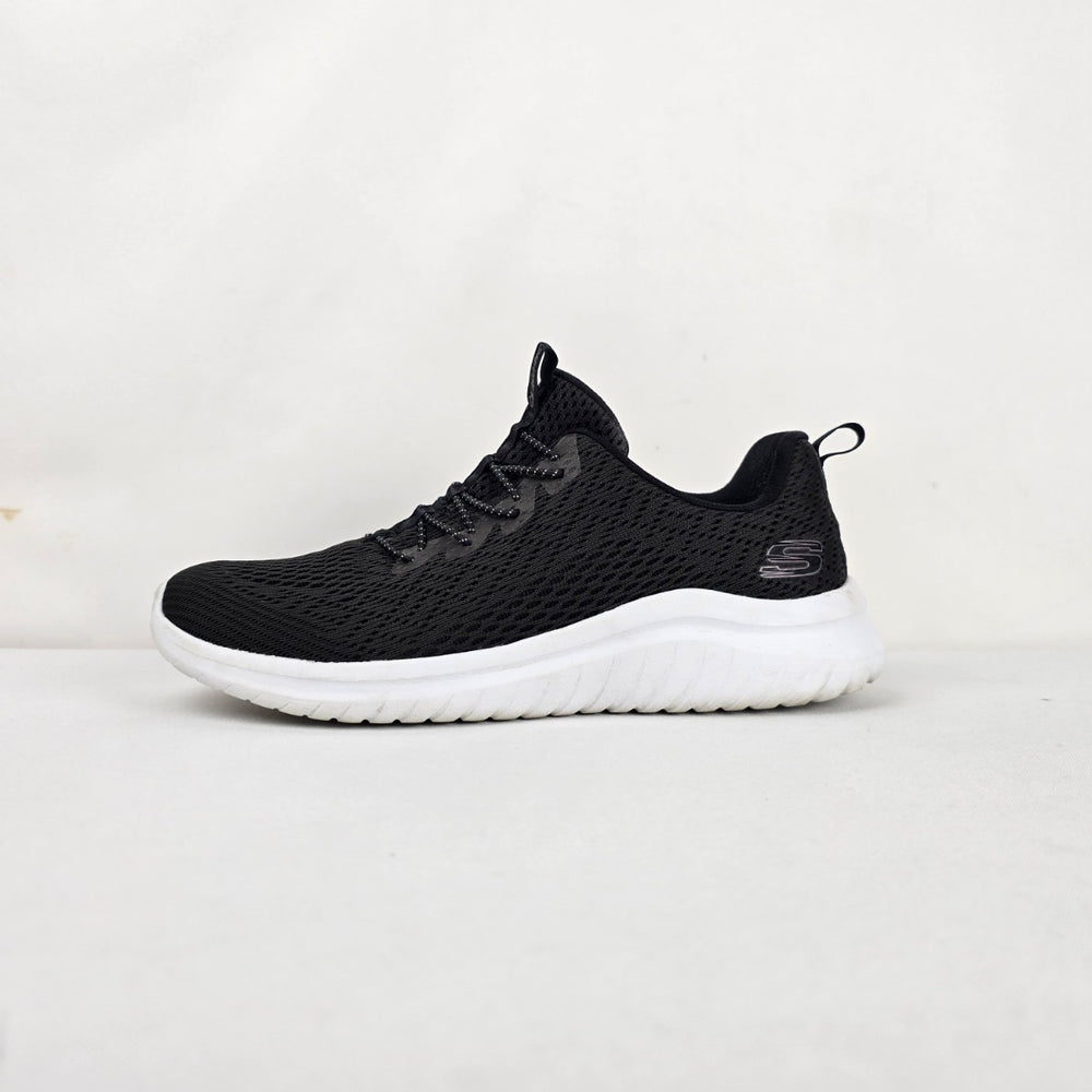 Skechers Air-Cooled Memory Foam Black Mesh Sneakers Women’s Size 8