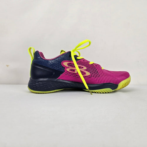 Boombah Velocity Volleyball Shoes Size 9.5 Magenta Navy Neon