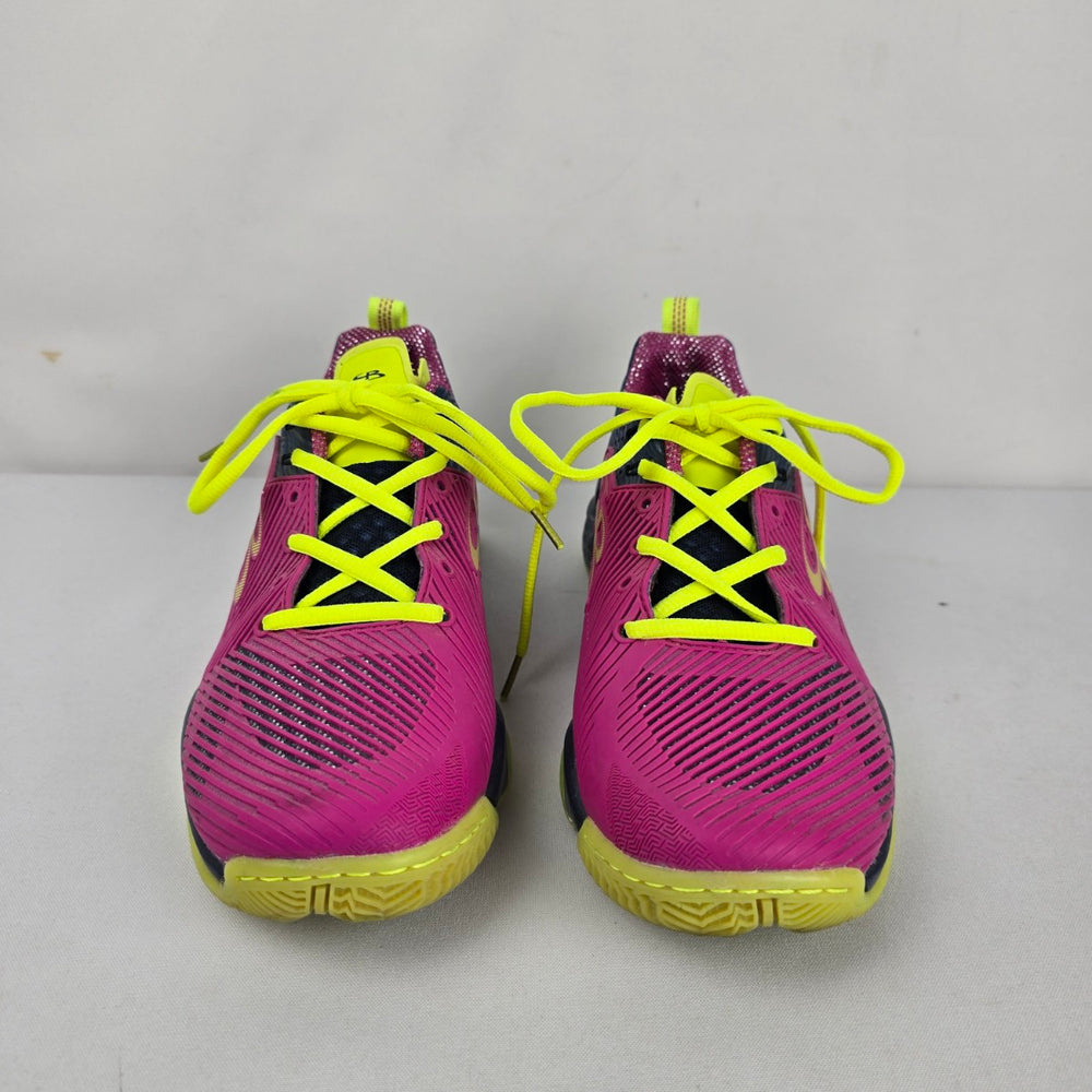Boombah Velocity Volleyball Shoes Size 9.5 Magenta Navy Neon