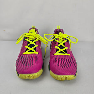 Boombah Velocity Volleyball Shoes Size 9.5 Magenta Navy Neon
