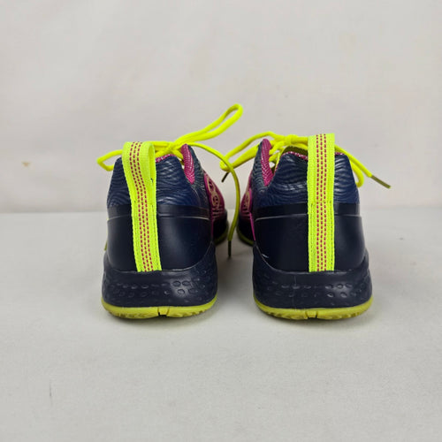Boombah Velocity Volleyball Shoes Size 9.5 Magenta Navy Neon