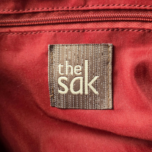 The Sak Cambria Crochet Multicolor Stripe Shoulder Tote Bag