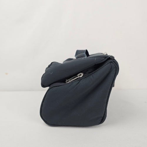 Lug Black Travel Cosmetic & Toiletry Organizer Bag with Removable Pouch