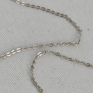 Vintage Pink Triangle Stone Pendant Necklace