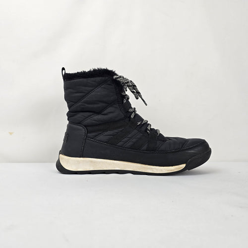 SOREL Whitney II Short Lace Black Waterproof Winter Boots Women’s Size 8.5