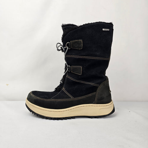 Sperry Top-Sider Black Waterproof Thinsulate Winter Boots Size 9