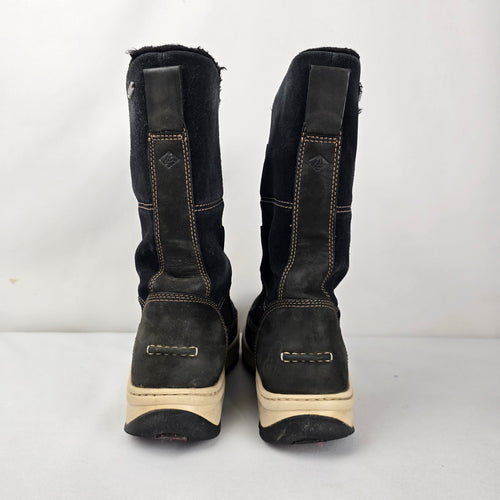 Sperry Top-Sider Black Waterproof Thinsulate Winter Boots Size 9