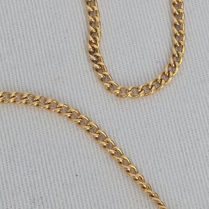Vintage Gold Tone Brown Marbled Oval Stone Pendant Necklace