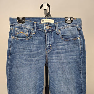 Levi’s 505 Straight Leg Medium Wash Jeans Size 27