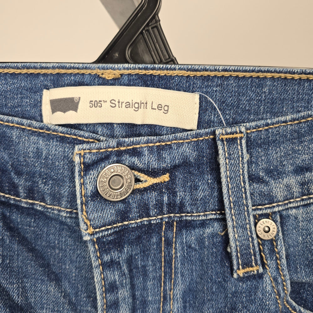Levi’s 505 Straight Leg Medium Wash Jeans Size 27