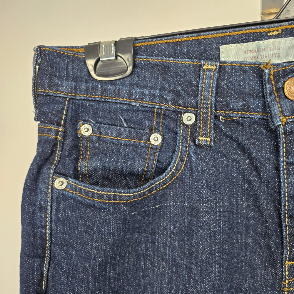 Vintage Levi’s 505 Straight Leg Jeans Dark Indigo Wash Size 4