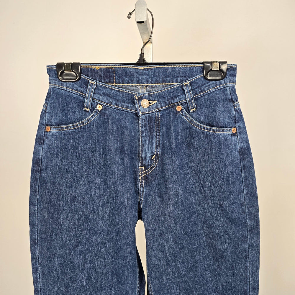 Vintage 1990s Levi’s Orange Tab Dark Wash Straight Leg Jeans Size 26