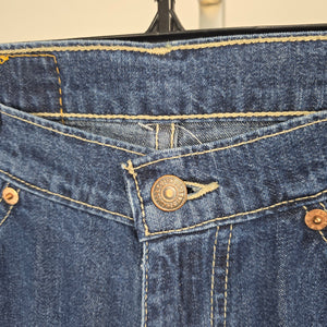 Vintage 1990s Levi’s Orange Tab Dark Wash Straight Leg Jeans Size 26